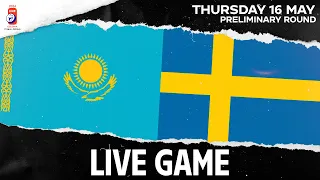 LIVE | Kazakhstan vs. Sweden | 2024 #IIHFWorlds