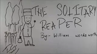 The Solitary Reaper - BKP | class 9 cbse english poem explanation | by william wordsworth