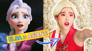 ELSA IS ASIAN??! -【Frozen 2 "Into the Unknown" Parody】| MiniMoochi