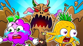 Trash Monster, Go Away! Clean Up Trash Song🌍| Kids Songs And Nursery Rhymes by YUM YUM