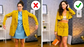 EASY HACKS TO UPGRADE YOUR CLOTHES || Cool Outfit Ideas by 5-Minute Recipes!