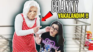 GERÇEK HAYATTA GRANNY YAKALANDIM !!  EYLÜL LAL