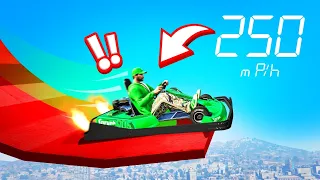 *NEW* SUPER FAST GOKART In GTA 5! (DLC)