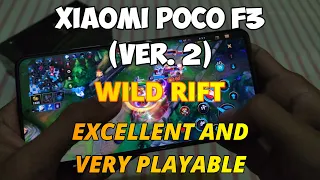 League of Legends Wild Rift in Xiaomi POCO F3 (Ver. 2) (Hand Cam)