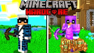 SOPRAVVIVO PER 100 GIORNI IN UN MONDO HARDCORE - MINECRAFT