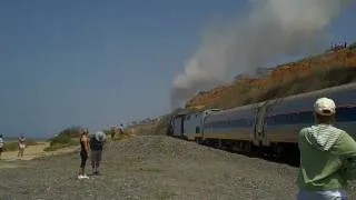 Steam 3751 at Torry Pines Beach