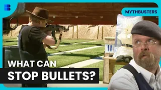 Bulletproof Badge Test - Mythbusters - S05 EP11 - Science Documentary