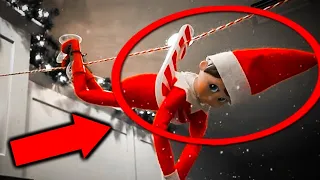 Scary Elf On A Shelf Caught Moving & Talking On Camera!