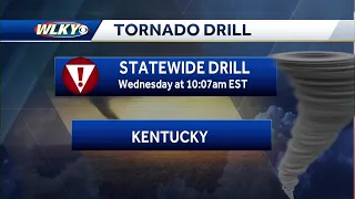 Statewide tornado drill scheduled in Kentucky on Wednesday