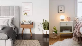 Bedside Table Design Ideas 👌 Bedroom Nightstand Table ! Bedroom Furniture Wooden Bedside Table