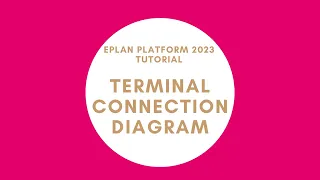 Terminal Connection Diagram (Graphical Report) | EPLAN New Platform