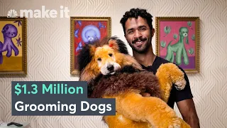 I Bring In $1.3 Million A Year As A Dog Grooming Artist