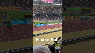 Femke Bol is a hurdle star