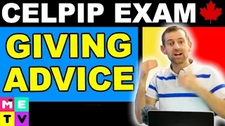 CELPIP Speaking Practice | Giving Advice