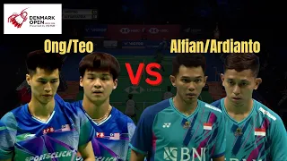 BADMINTON | Ong/Teo (MAS) vs Alfian/Ardianto (INA) | Badminton Denmark Open 2022 SEMIFINAL