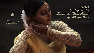 Kathak Dance/Thumri Kathak/ Classical Music and Dance Video/Raga Tilok Kamod/Sarengi/Tabla