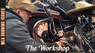 How to diagnose running issues - Harley Davidson WLA / ep283