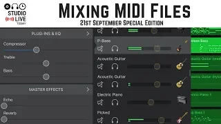 Mixing MIDI files in GarageBand iOS (iPad, iPhone)