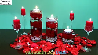 DIY Valentine's Day Home Decor Ideas || Floating Candles For Valentine’s Day || Dollar Tree || DIY