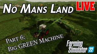 Farming Simulator 22 - No Mans Land Farm Build Part 6 - LIVE