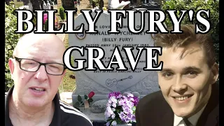 BILLY FURY'S GRAVE - FAMOUS GRAVES - FINAL RESTING PLACES