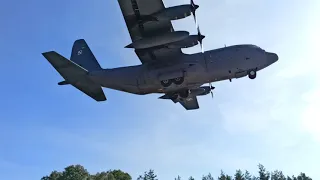 C-130E lądowanie na DOL Wielbark