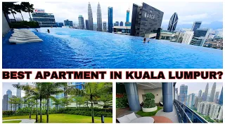 Eaton Residences KUALA LUMPUR tour  - The biggest, longest and highest sky pool in Malaysia ...