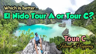 El Nido, Palawan Tour C (Travel guide, itinerary, island hopping, aerial shots)