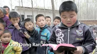 A Bible distribution in rural China