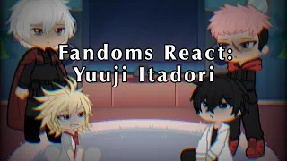 My favorite characters(2) react: Yuuji Itadori
