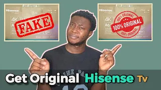How to Identify Original and Fake Hisense Smart TV