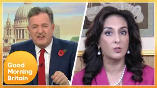 Very Heated Clash over Donald Trump’s Handling of the Coronavirus Pandemic | Good Morning Britain