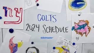 Drawing Up the Schedule | 2024 Indianapolis Colts Schedule Release