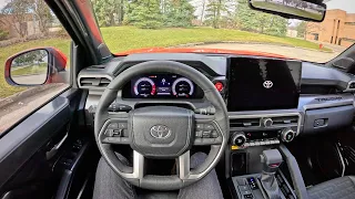 2024 Toyota Tacoma TRD Off Road - POV Driving Impressions