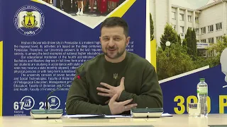 Промова Володимира Зеленського під час форуму «Сковорода-300» у Переяславі