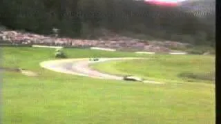 Andrea de Cesaris 1985 Austria Crash Another Angle