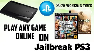 How to go online on jailbreak PS3 without ban 2020 100% trick very easy hindi