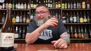 Massive Beer Review 2370 Allagash Brewing Avance Oak Aged American Wild Ale w/ Strawberries