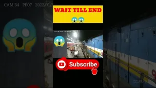 REAL GHOST IN INDIA CCTV CAMERA 😱🚉 || Real ghost in india | cctv camera | #scary | #viral | #shorts