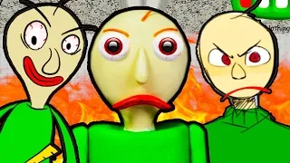 3 БАЛДИ СРАЗУ ! ОНИ ПОЙМАЮТ ТЕБЯ ! -  Baldi's Basics In Education And Learning Mod Menu