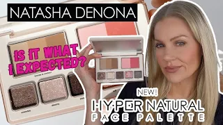 *NEW* NATASHA DENONA HY-PER NATURAL FACE PALETTE  IS IT WHAT I EXPECTED?  WORTH $62?