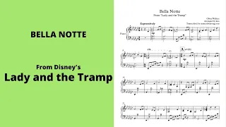 Bella Notte – Disney's "Lady and The Tramp" (Piano Transcription)