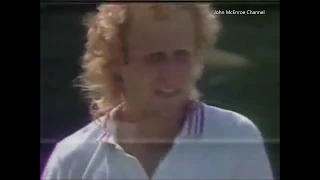 Vitas Gerulaitis vs McEnroe Semi Final - US Open 1981