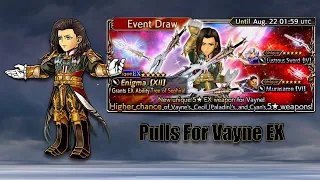 #53 [GL] DFFOO: Pulls for Vayne EX