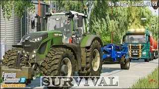 Survival in No Man's Land Ep.109🔹Animal Care. Mulching & Spreading Digestate🔹Farming Simulator 22