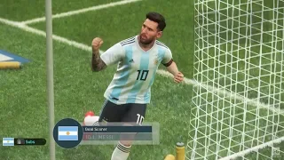 Argentina vs France - PES 2019 PS4 Gameplay
