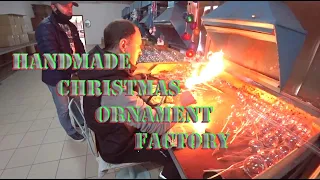 Ukrainian Factory Making Real Silver (Ag) Christmas Ornaments