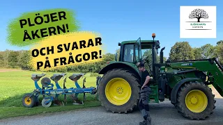 Dags att PLÖJA åkern! Frågor från följare får smarta svar ifrån Markus! Massa bra kunskap för dig!