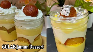 Gulab jamun Trifle | New Dessert recipe | No Bake Dessert Recipe | Urdu/ Hindi | 2022