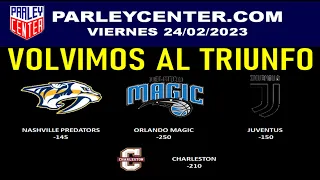 PRONOSTICOS NBA-NHL -  VIERNES 24/02/2023 @GrupoCordialitoTV